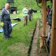 Dlažba v jídelně - obrubníky